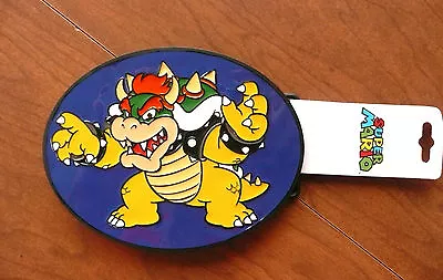 NINTENDO BOWSER METAL BELT BUCKLE Super Mario Bros. King Koopa >NEW< • $9.95